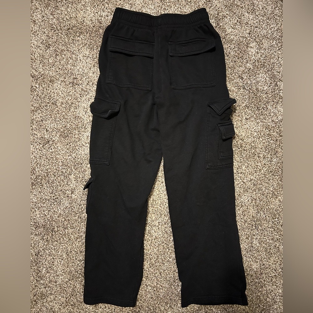 Garage wide-leg cargo sweatpants